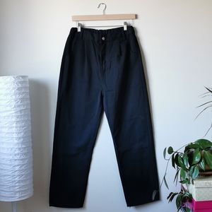 NWT Pleated Jeans with Elastic Waist